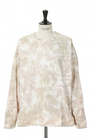 BAGGY TEE L/S COTTON JERSEY -OLIVE( F471002)