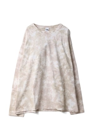 BAGGY TEE L/S COTTON JERSEY -OLIVE( F471002)