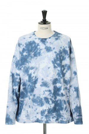 BAGGY TEE L/S COTTON JERSEY -NAVY( F471002)