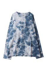 BAGGY TEE L/S COTTON JERSEY -NAVY( F471002)