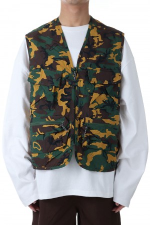 RIVER VEST TASLAN NYLON -BLACK(F441004)