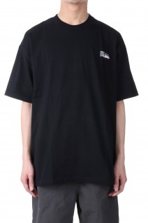 LOGO S/S TEE COTTON JERSEY -BLACK(F401004)