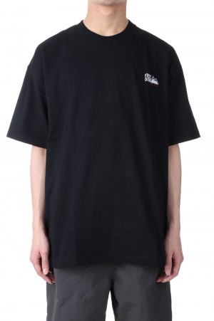 LOGO S/S TEE COTTON JERSEY -BLACK(F401004)