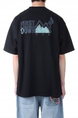 S/S TEE #2 COTTON JERSEY -BLACK(F401007)