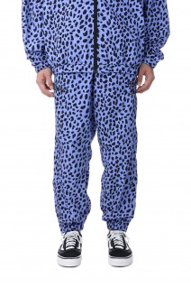 GRAMICCI LEOPARD TRACK PANTS / PURPLE（GRAMICCI-WM-TP01）