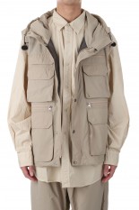 Nylon Ripstop Trail Vest - Beige (NP2313N)