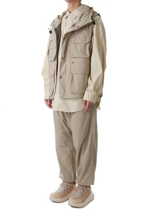 Nylon Ripstop Trail Pants - Beige (NT5314N) | セレクトショップ 