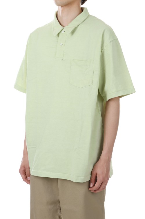 Field H/S Big Polo - Green (NT3313N) | セレクトショップ