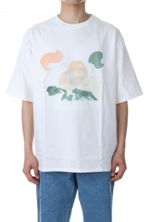 H/S Graphic Tee - Off White (NT3330N)
