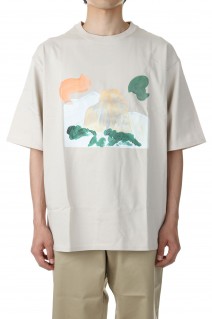 H/S Graphic Tee - Off White (NT3330N)