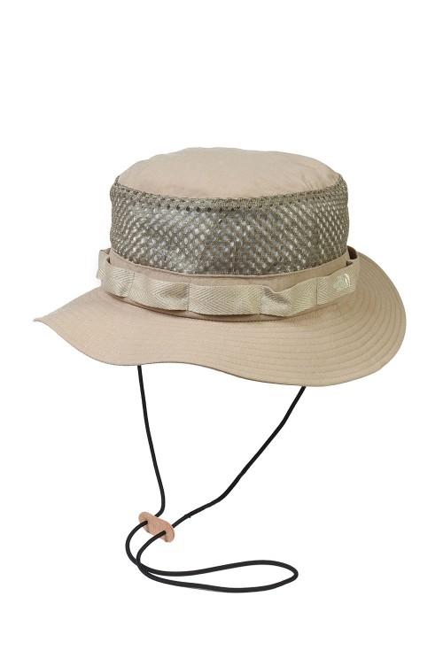 Polyester Linen Field Hat - Beige (NN8310N) | セレクト