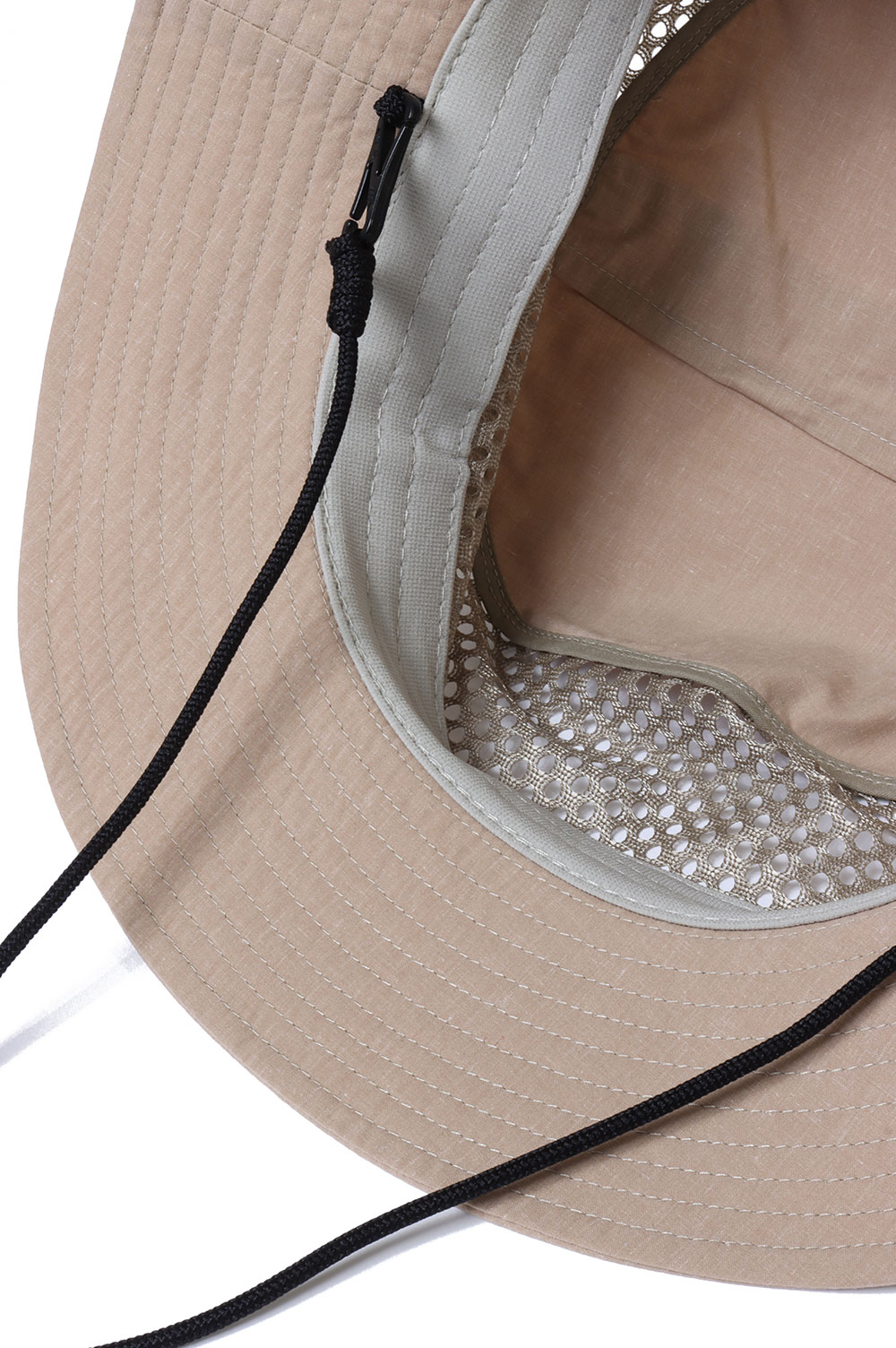 Polyester Linen Field Hat - Beige (NN8310N) | セレクト
