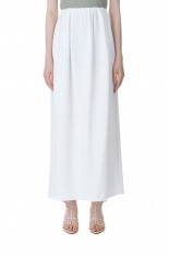 Waist Volume Tuck SK -WHITE(460GSL81-0150)