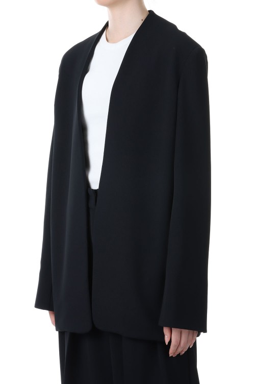Collarless Twill JK -BLACK (12310109) | セレクトショップ