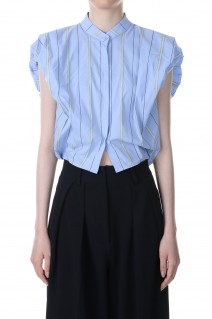 Puffshoulder Compact Shirts -BLACK (12310428)