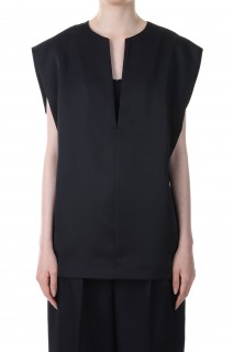 Keyneck Satin Pullover -BLACK (12310431)
