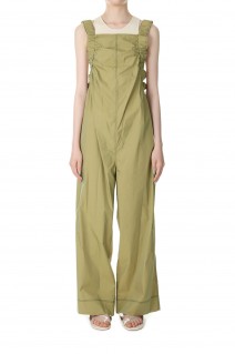 Side Gather Combinaison -OLIVE (12310309)