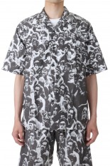 WOODSTOCK FESTIVAL OPEN SHRTS - BLACK (GL38986)