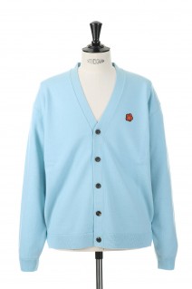 Boke Flower Crest Cardigan M(FD55CA3813LB)-TURQUOISE-