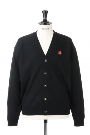 Boke Flower Crest Cardigan M(FD55CA3813LB)-BLACK-