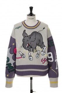 BOWLING ELEPHANT JUMPER(FD55PU3623CM)