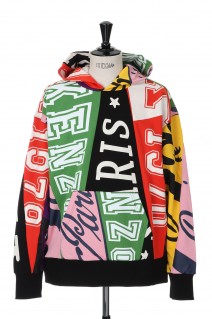KENZO FLAGS OVERSIZE HOODIE(FD55SW4924MF)