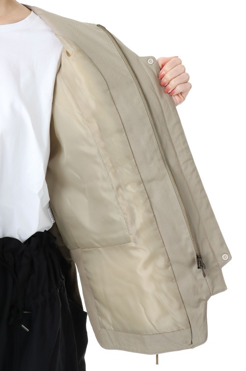 Jun Mikami x Wild Things】 PADDED VEST -Beige (23SS-1-WT