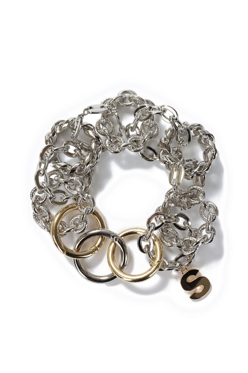 Sacai サカイ 20AW 20-0144S Ring Chain bracelet リング チェーン