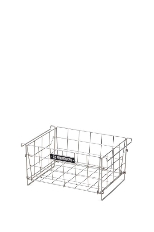 FOLDING BASKET / SILVER (231OTNH-AC03) | セレクトショップ