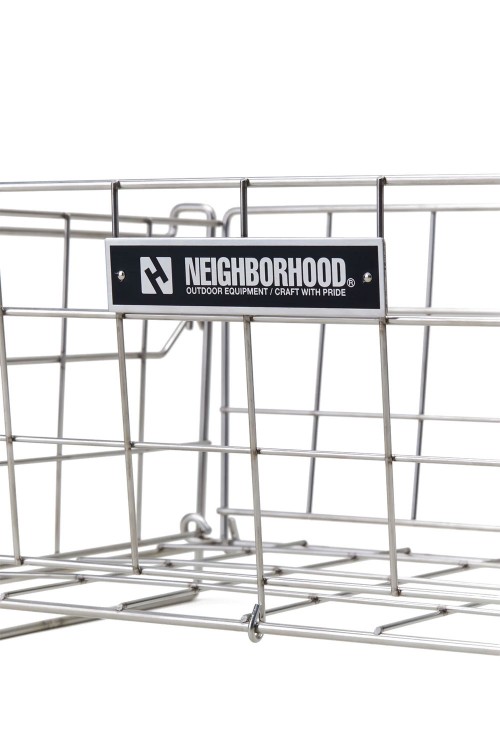 FOLDING BASKET / SILVER (231OTNH-AC03) | セレクトショップ