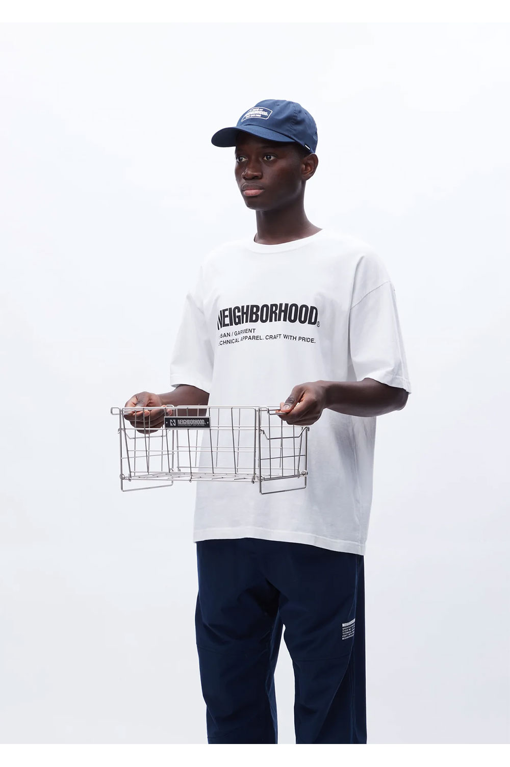 FOLDING BASKET / SILVER (231OTNH-AC03) | セレクトショップ