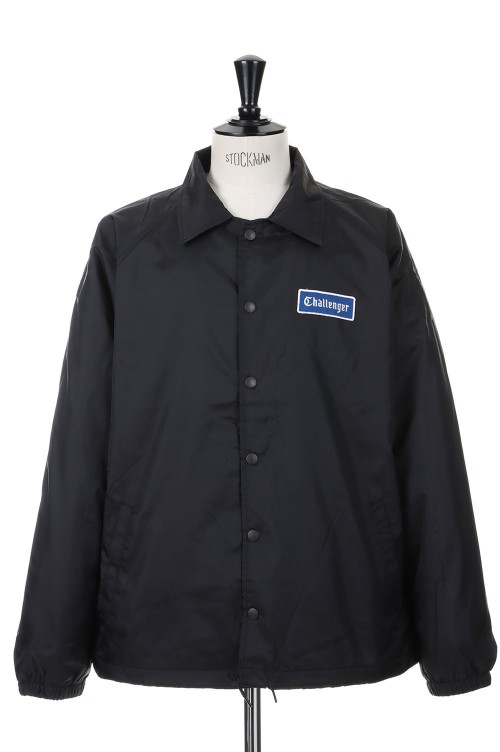 CHALLENGER/LOGO COACH JACKET（BLACK）-