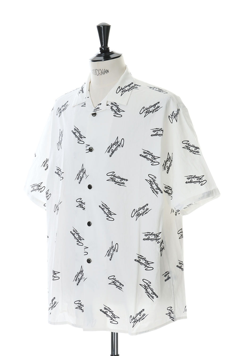 M】CHALLENGER S/S MULTI SIGNATURE SHIRT