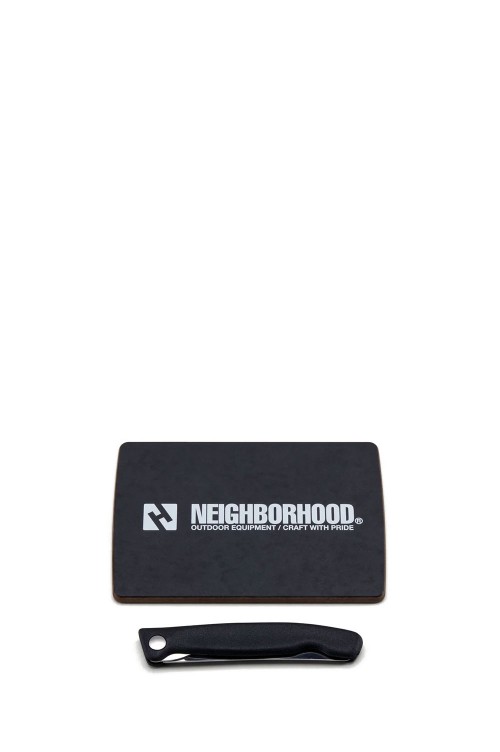 NH X VICTORINOX . KNIFE & CUTTINGBOARD / BLACK (231VXVXN-AC01 