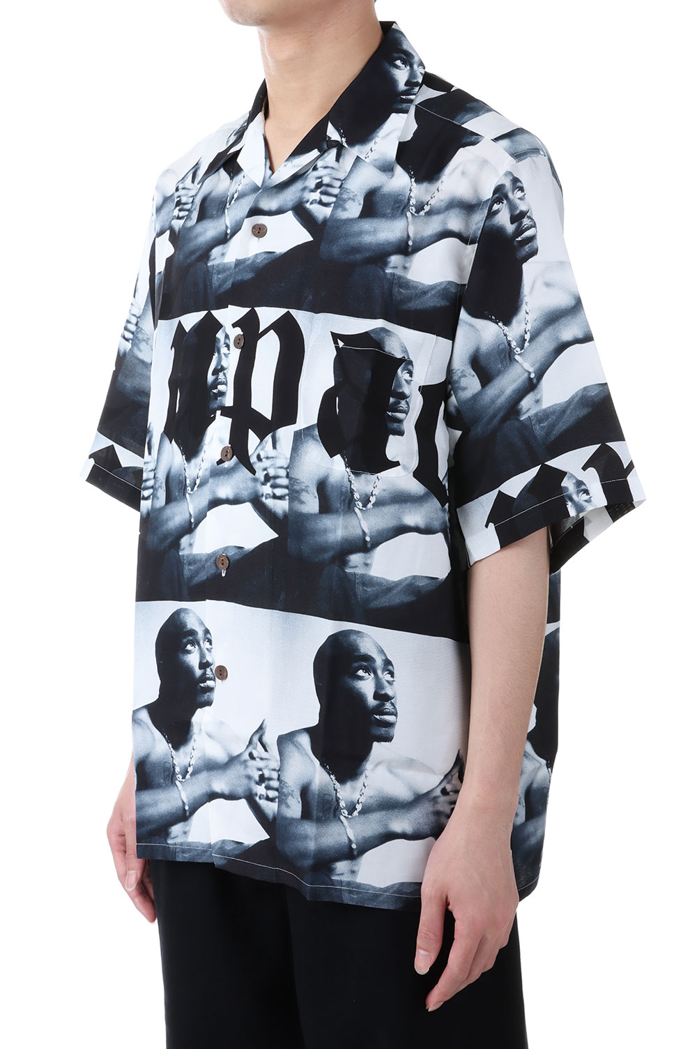 WACKO MARIA ×2pac HAWAIIAN SHIRT-