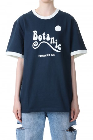 Botanic T-Shirt -NAVY(23SS208B)