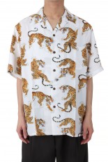 DAVIDE SORRENTI / S/S HAWAIIAN SHIRT ( TYPE-1 ) / GRAY 