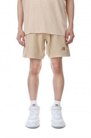 Abc. 123. Two-Tone Sweatshorts / Feldspar Ecru（ABC123SS300）
