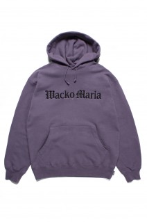 MIDDLE WEIGHT PULLOVER HOODED SWEAT SHIRT / BLACK (23SS-WMC-SS03)