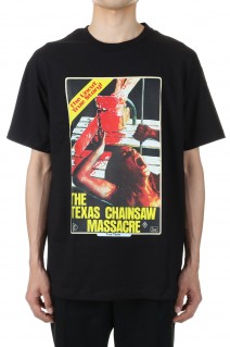 THE TEXAS CHAINSAW MASSACRE / CREW NECK T-SHIRT / BLACK (TTCM-WM-TEE04)