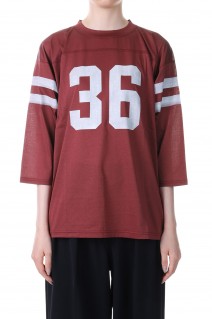 SHEER FOOTBALL TEE -RED（23MMSCU01）