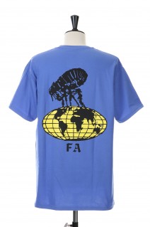 Flea The World Tee/Flo Blue