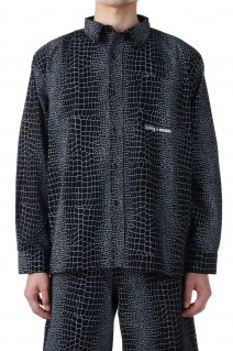 Crocodile Shirt/Black