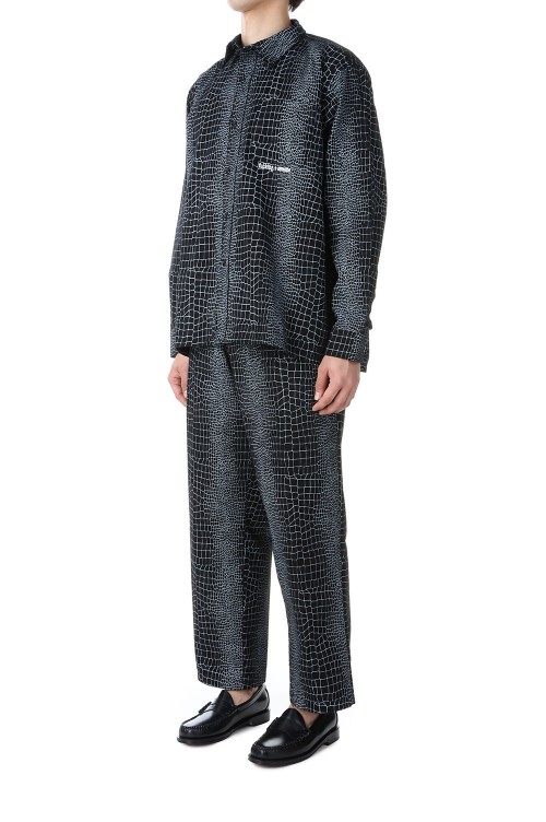 Crocodile Shirt/Black | セレクトショップ｜DeepInsideinc.com Store