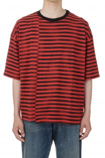 Hazy Border Uneven Loose T-SH / 17 RPT (2306-6001)