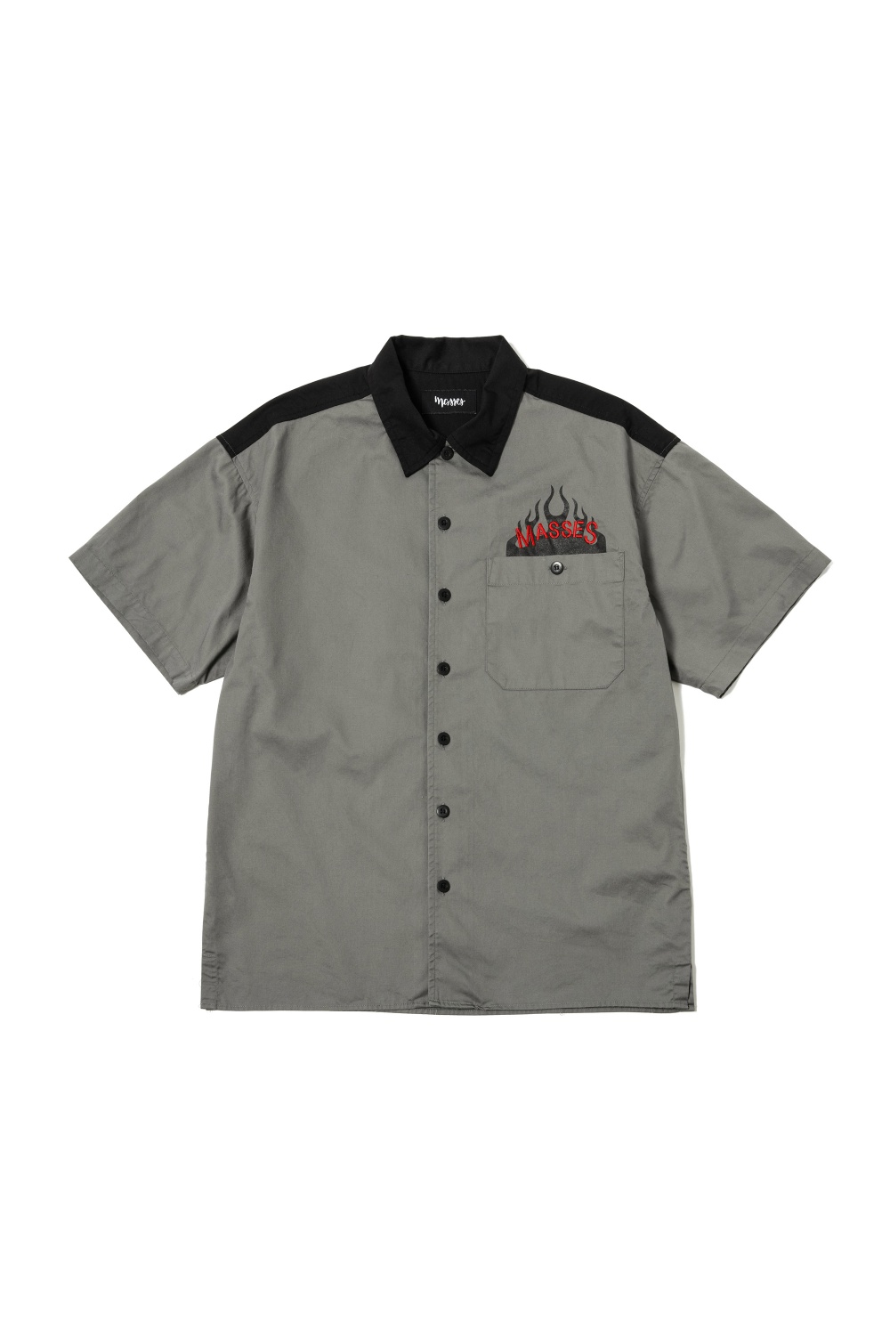 WORK SHIRT F S/S / BLACK | セレクトショップ｜DeepInsideinc