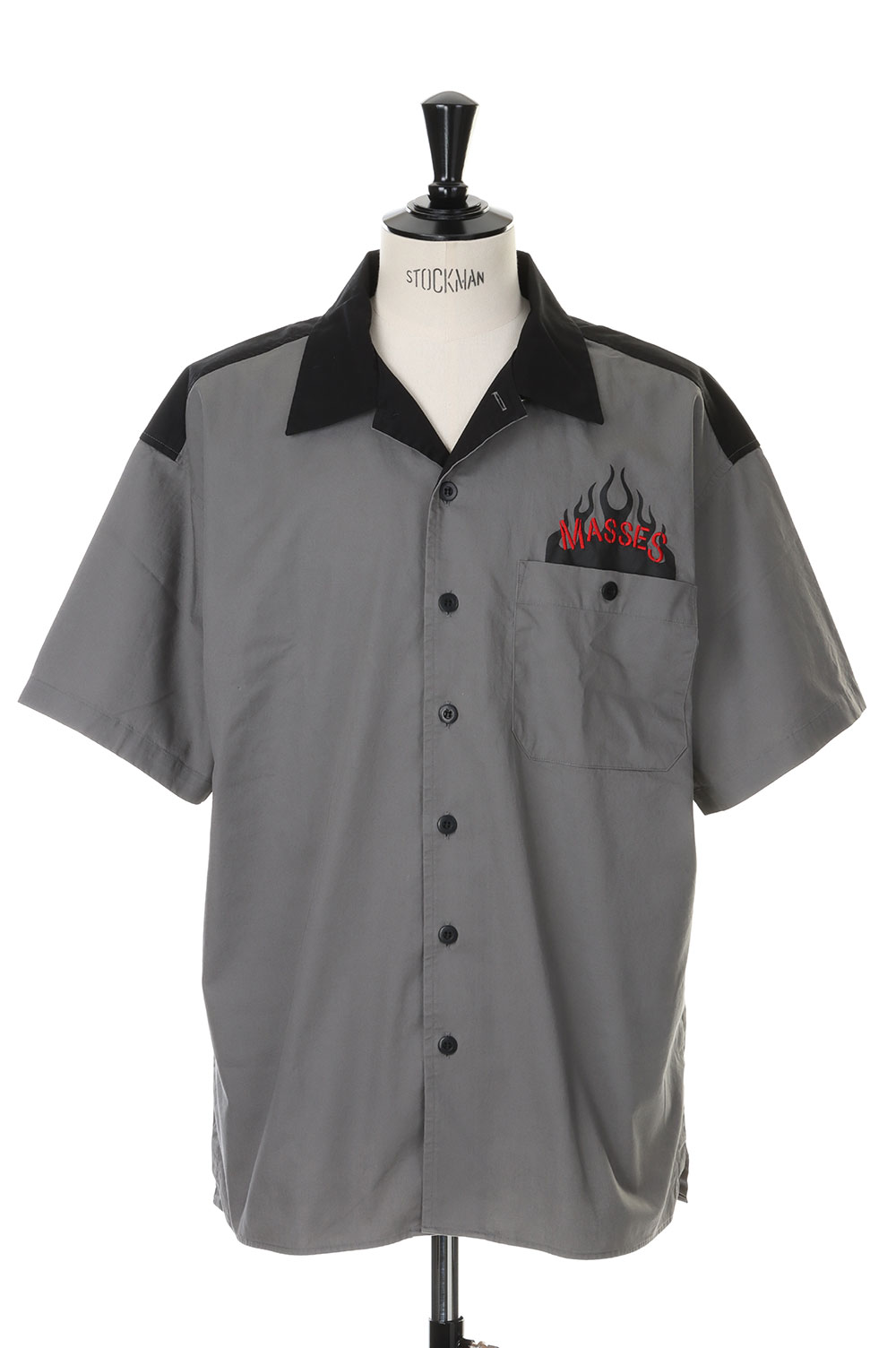 WORK SHIRT F S/S / BLACK | セレクトショップ｜DeepInsideinc.com Store