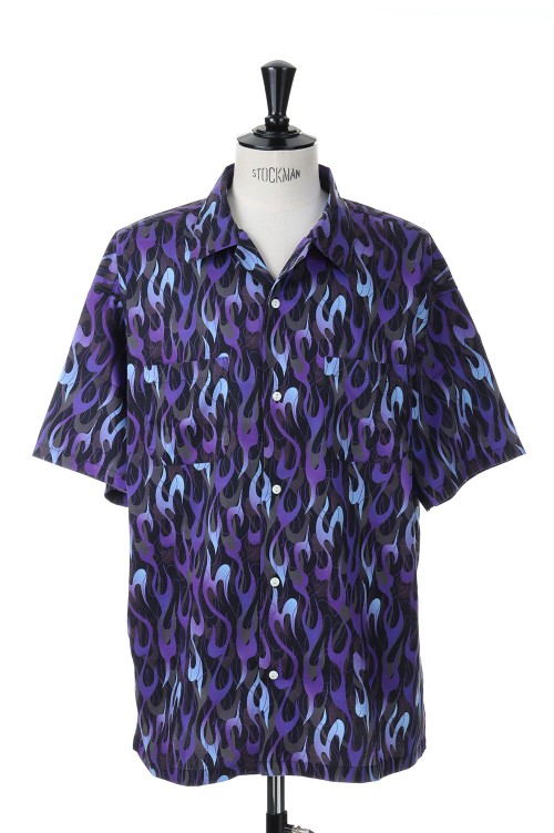 SHIRT FIRE S/S / PURPLE | セレクトショップ｜DeepInsideinc.com Store 