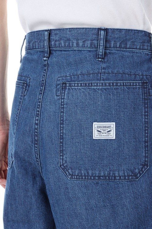 DESCENDANT DIY PAINTER TROUSERS サイズ2 M DESCENDANT/DIY PAINTER TROUSERS (INDIGO)