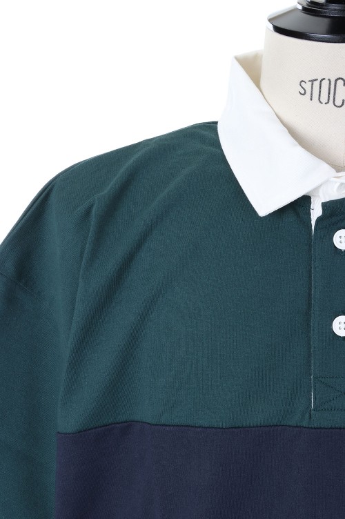 CROUCH POLO SS - GREEN (231ATDS-CSM23) | セレクトショップ